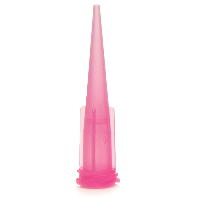 Игла пластиковая коническая, непрозр. полипропилен, Pink 20, ⌀0,61мм, длина 31.75мм (50шт)