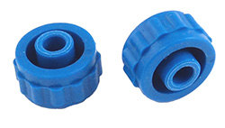 Заглушка картриджа нижняя с резьбой плоская.(50шт)