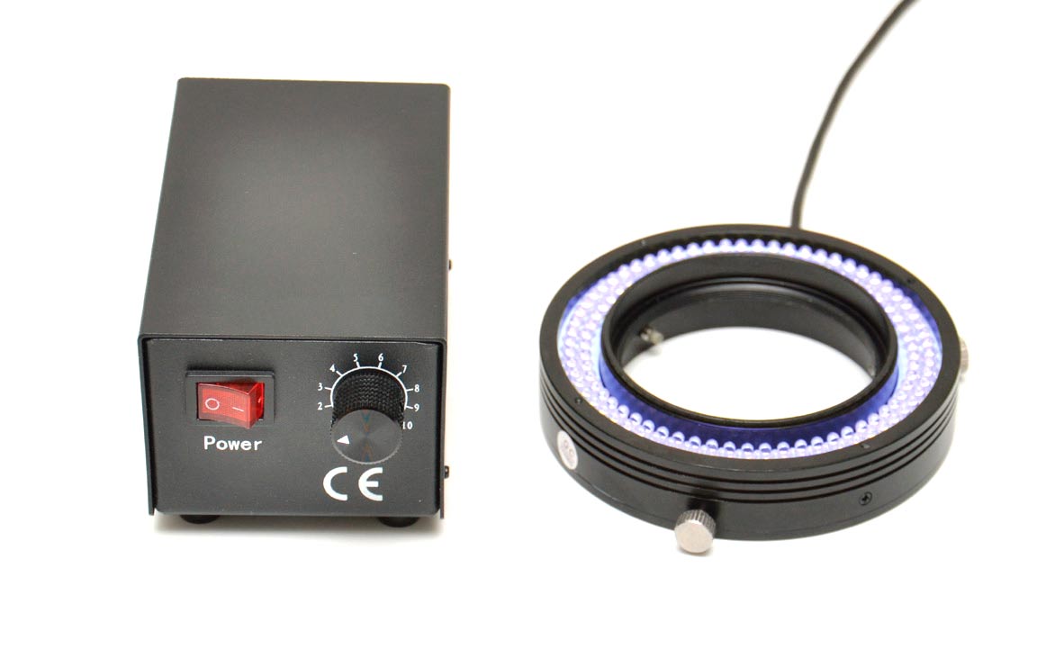 Подсветка кольцевая, УФ светодиоды (365-375нм)