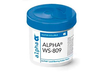 Паяльная паста  ALPHA  WS809 - Sn62Pb36Ag2 тип 4, 0,5кг
