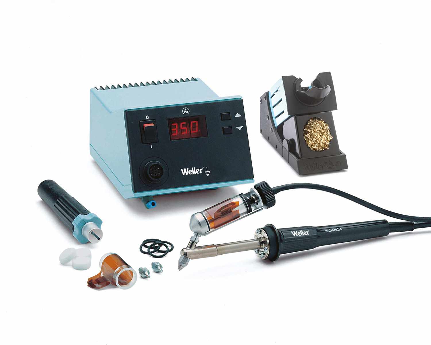 Паяльная станция Weller WDD 81V, 95Вт, один канал, подкл. к сжатому воздуху (PUD 81V, DSX 80)