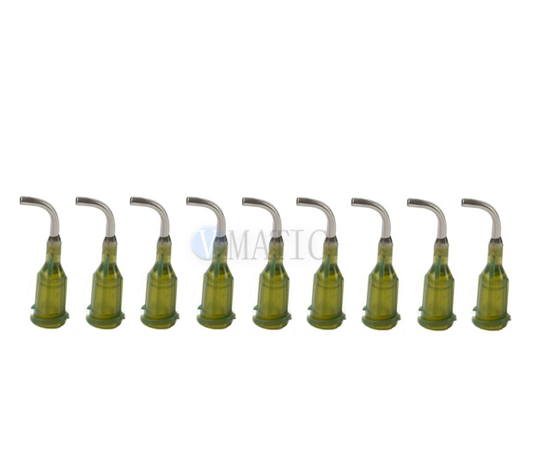 Наконечник дозатора TE 14G X 1/2" OLIVE BENT 90 DEG DIAM 1.55 x 2.10MM (50шт)