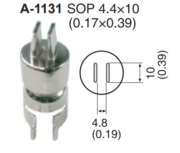 Насадка-сопло A1131, SOP 4.4х10мм