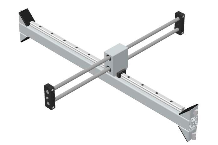 Штатив координатный, для встраивания в линию (перемещ. по X: 100-750mm, по Y:100-550mm)
