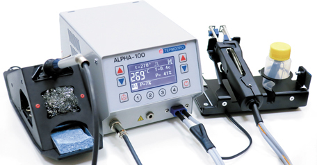 Паяльная станция АЛЬФА102ИТ-М36А - 36В с паяльником 100Вт и каналом для импульсного инструмента