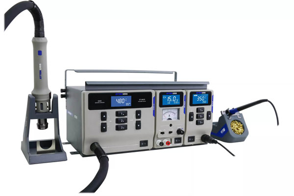 Паяльная станция ATTEN MS-500, 2 термоинструмента + источник питания125Вт