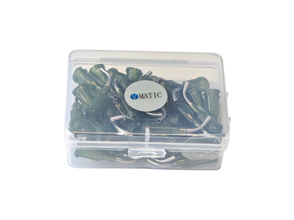 Наконечник дозатора TE 14G X 1/2" OLIVE BENT 45 DEG DIAM 1.55 x 2.10MM (50шт)