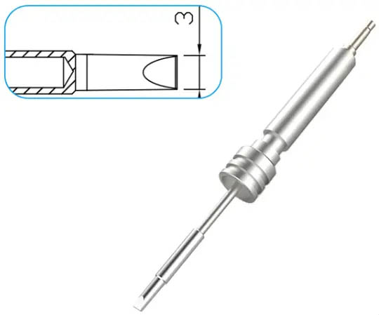 Картридж-наконечник для GT-Y50, клиновидный 3.0 х 9мм
