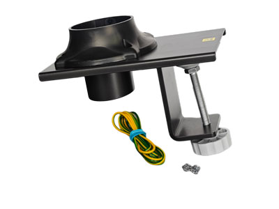 Струбцина антистатическая с адаптером для дымоприемника SY 50/75мм, выход 50мм