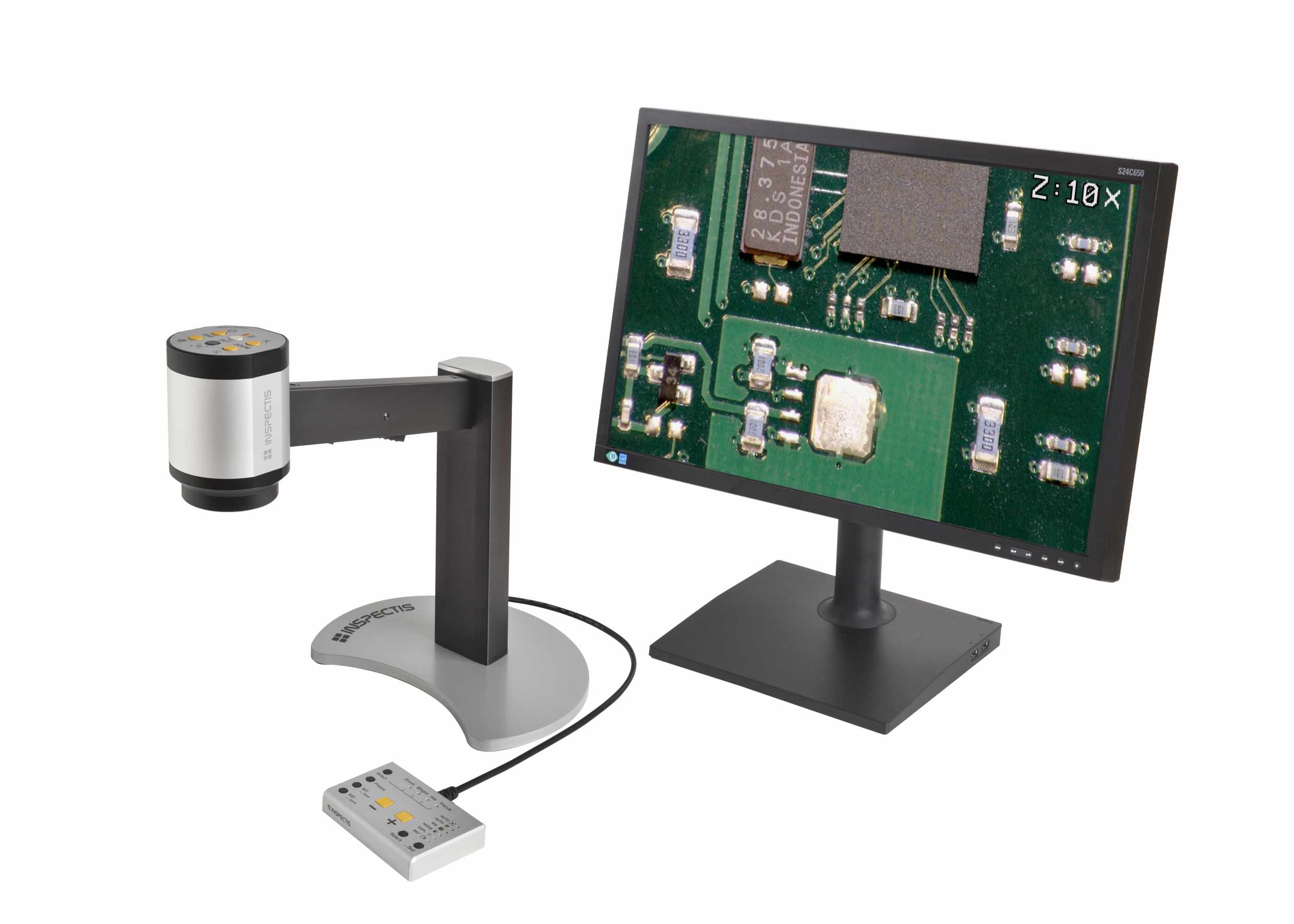 Комплект с видеомикроскопом C12-C (пульт,монитор)
