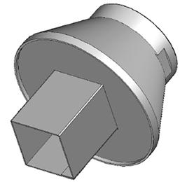 Сопло MRS 14х14мм