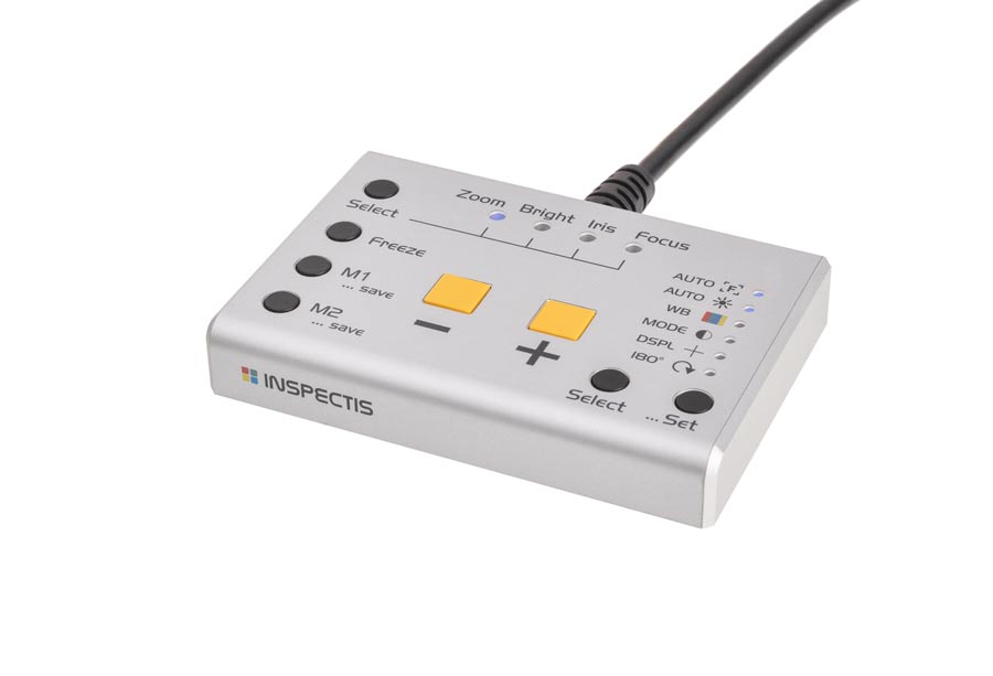 Пульт управления видеомикроскопом INSPECTIS с расширенными настройками