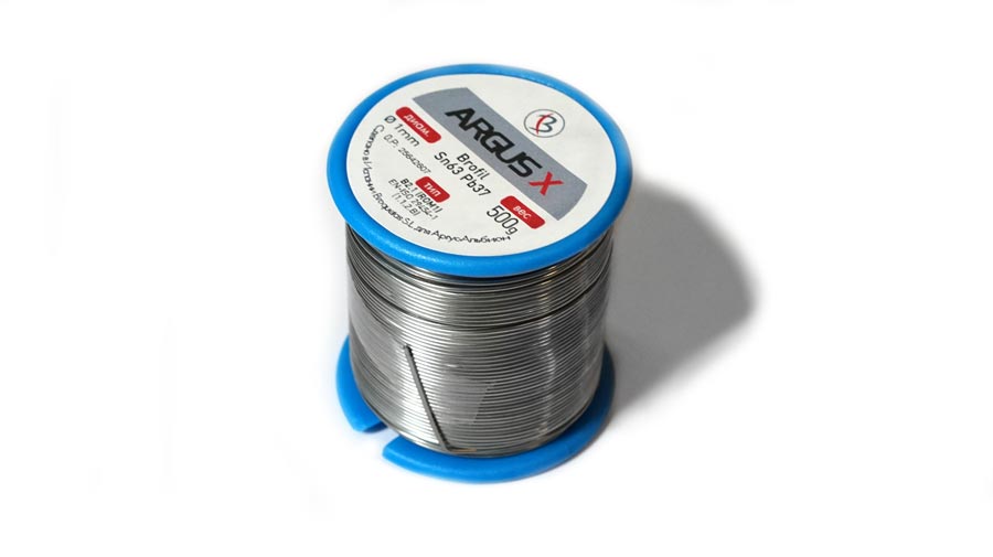 Припой проволочный BROFIL 63 Sn/Pb 37 с флюсом B2.1 0,7мм 50г