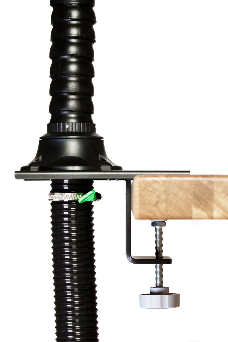 Комплект дымоуловителя ВАРП ВП25 с одним дымоприемником 50мм с алюм. раструбом и крепл. к столу