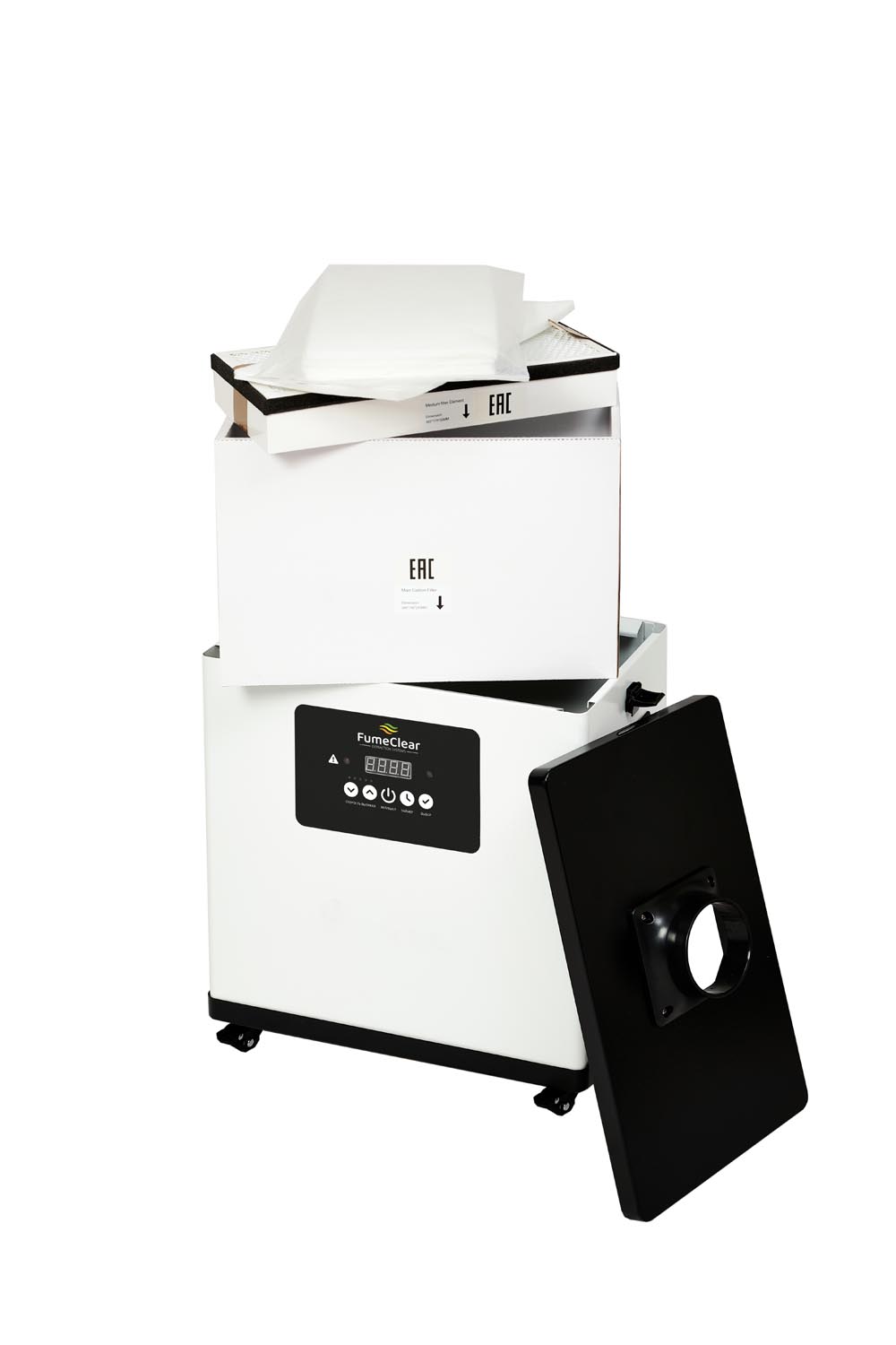 Дымоуловитель FUMECLEAR FC-1001 с дымоприемником 75мм