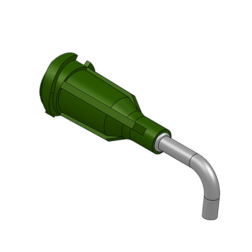 Наконечник дозатора 14 G X 1/2" OLIVE BENT 90 DEG(QTY=50)