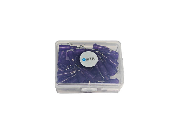 Наконечник дозатора TE 21G X 1/2" PURPLE BENT 90 DEG DIAM 0.51 x 0.82MM (QTY=50)