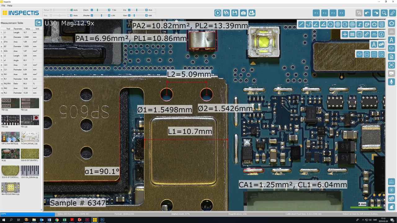 Программное обеспечение INSPECTIS версии ProX