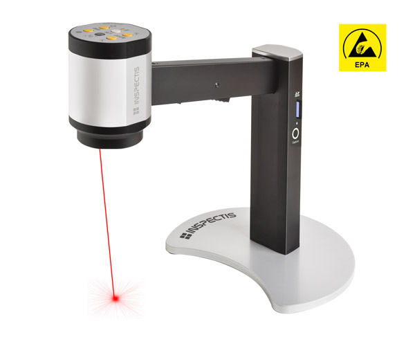 Видеомикроскоп INSPECTIS C12-С-E-L (720p HD,зум 12x,РД 240мм,HDMI,штатив с подсветкой,SD-карта,ESD,л