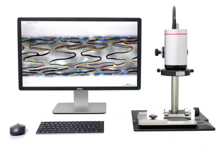 Комплект с видеомикроскопом U50s (штатив с плав. основанием, подсветка, пульт с расш. настройками)