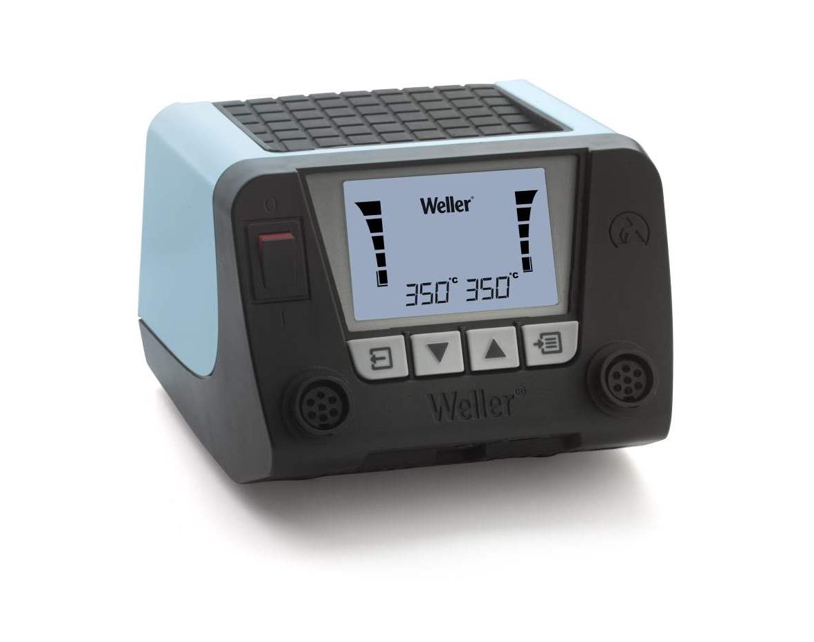 Паяльная станция Weller WT 2M, 150Вт, два канала (без инструментов) (замена T0053443699)