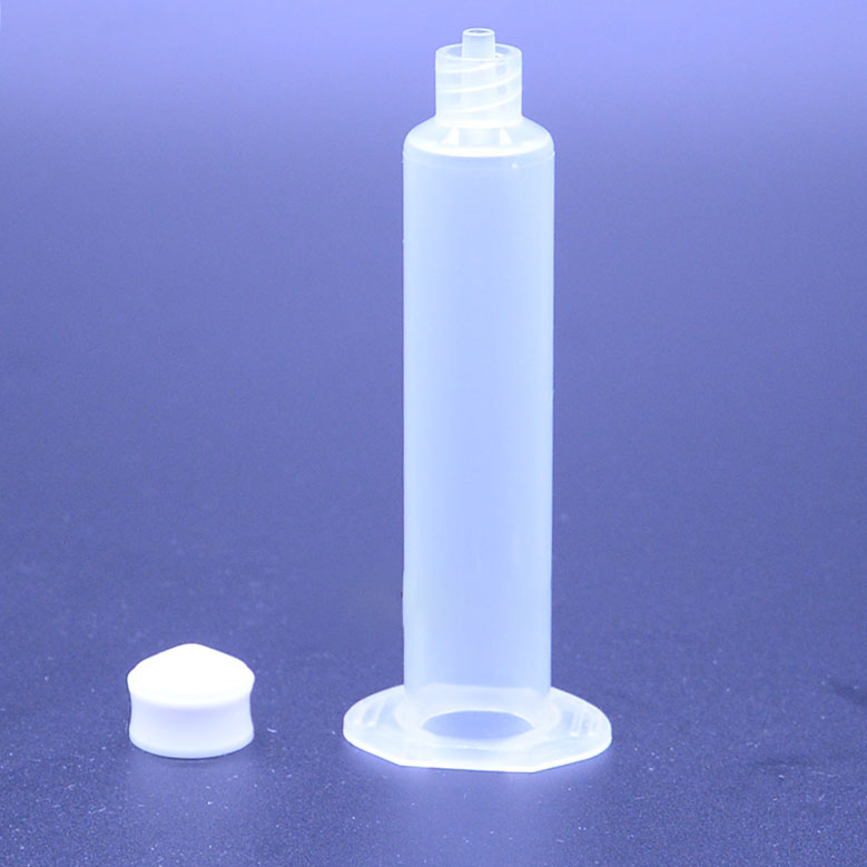 Шприц дозатора бесцветный с белым поршнем VM 30сс (20шт)