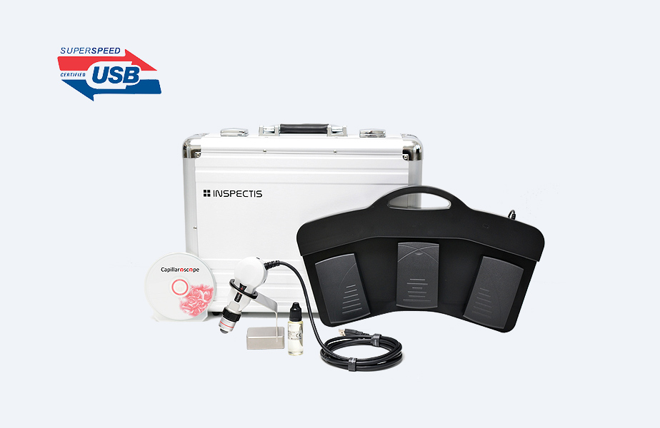 Комплект капилляроскопа INSPECTIS CAP-2 (ПО версии Pro, без ПК)
