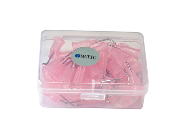 Наконечник дозатора TE 20G X 1/2" PINK BENT 45 DEG DIAM 0.62 x 0.90MM (QTY=50)