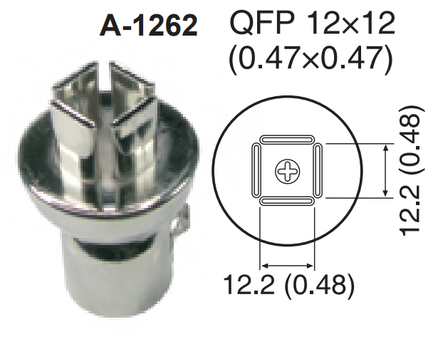 Насадка-сопло A1262, QFP 12x12мм