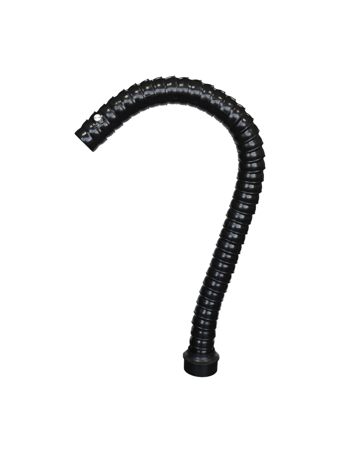 Дымоприемник гибкий SY 50мм х 1,3м  без раcтруба c регулятором потока