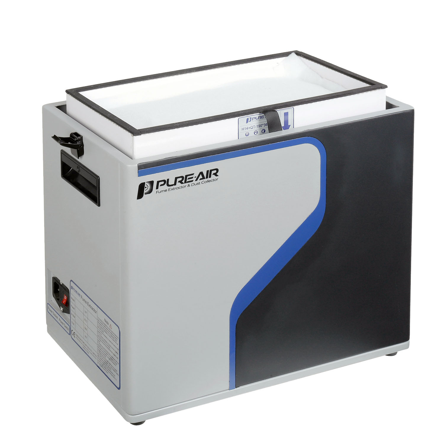 Дымоуловитель PURE-AIR PA-F250D с дымоприемниками 2х50мм