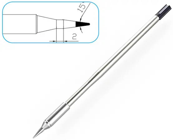 Картридж-наконечник для ST-1509, конус удлиненный 0.5 х 15мм