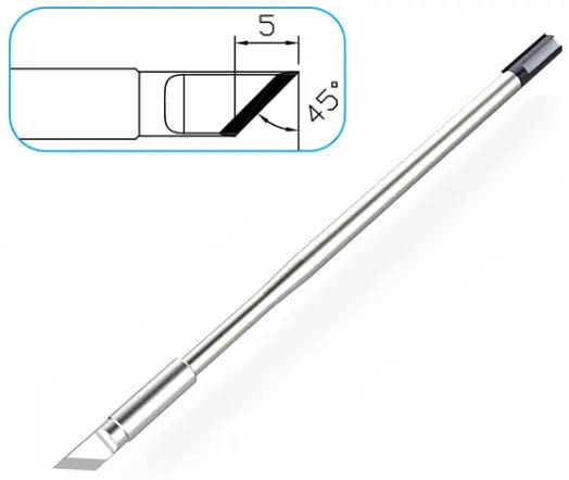 Картридж-наконечник для ST-1509, ножевидный 5.0 х 12мм