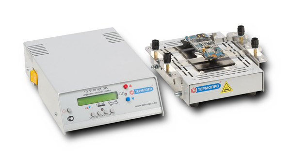 Термостол НП10-6про с терморегулятором ТП1-10-05кд + встроенный держатель плат
