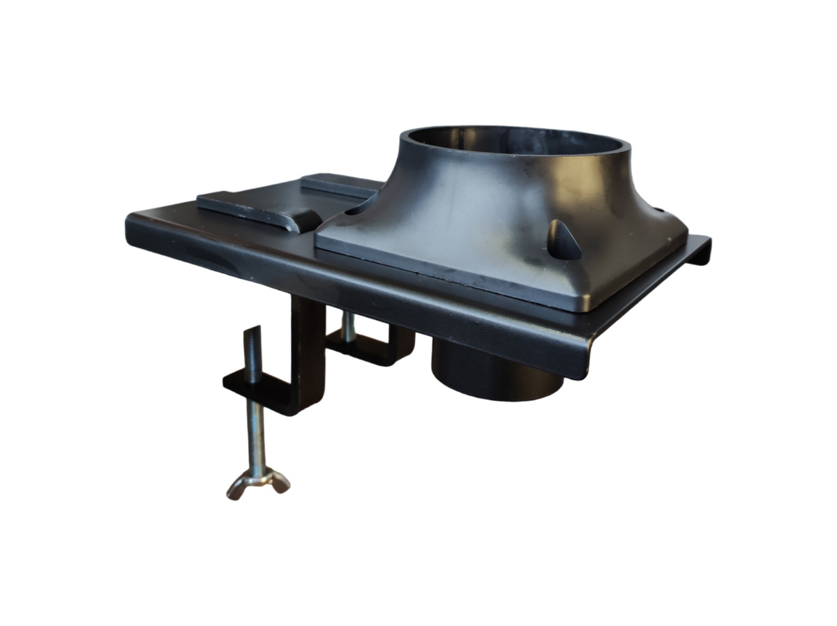 Струбцина с адаптером под дымоприемник Pure-Air 50мм, для воздуховода 50мм