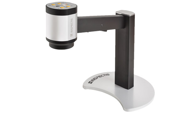 Видеомикроскоп INSPECTIS C12 (720p HD,зум 12x,РД 240мм,HDMI,штатив с подсветкой)