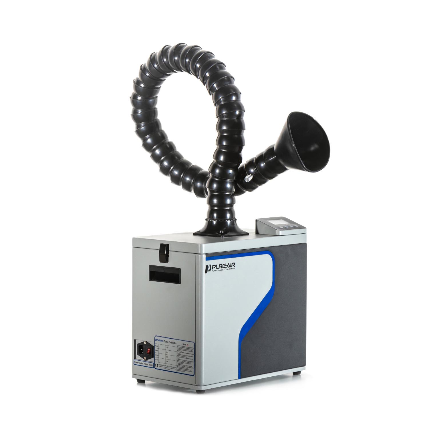 Дымоуловитель PURE-AIR PA-F250S с дымоприемником 75мм