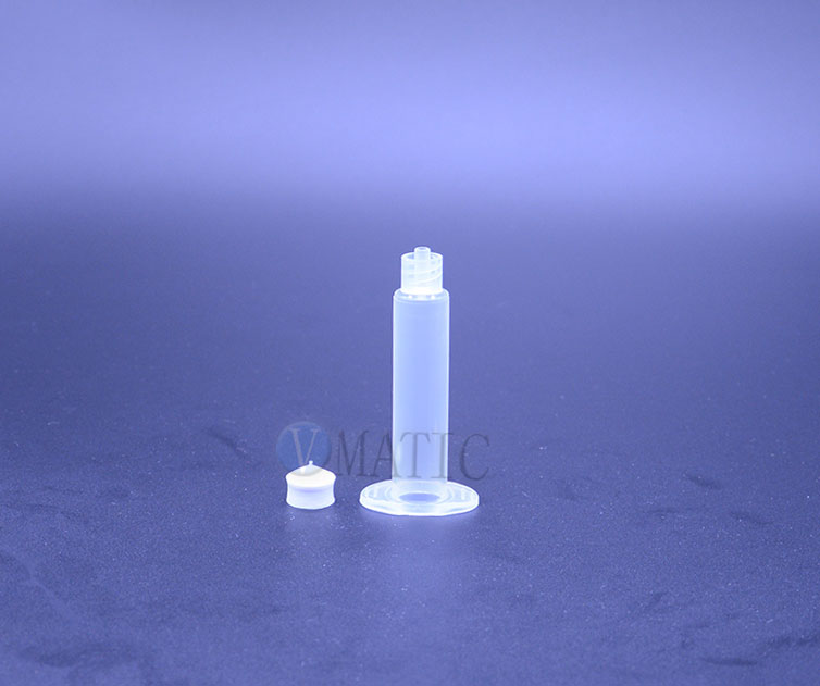 Шприц дозатора бесцветный с белым поршнем VM 5сс (50шт)