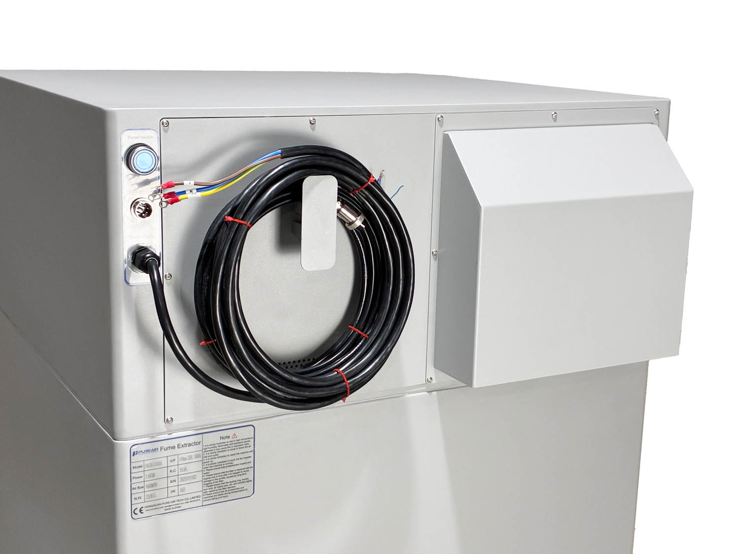 Дымоуловитель PURE-AIR PA-FGS1600i (200mm)