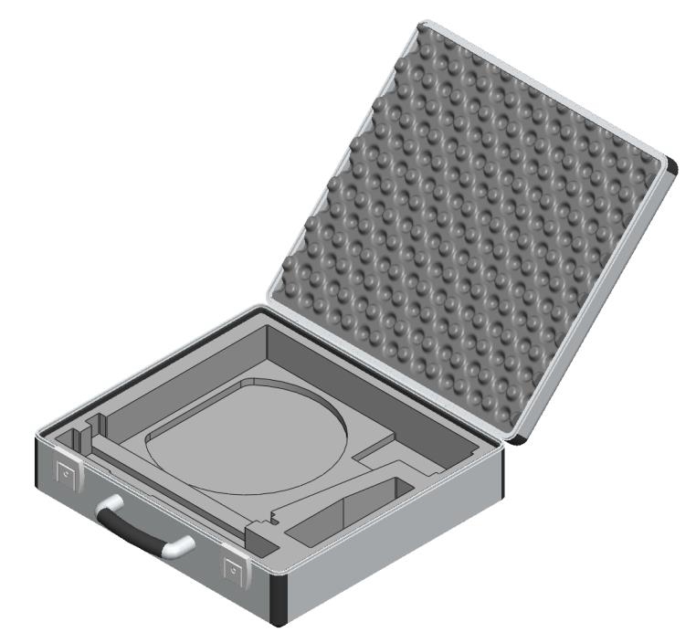 Алюминиевый транспортировочный кейс (для видеомикроскопа INSPECTIS)