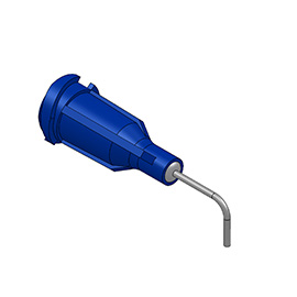 Наконечник дозатора 22 G X 1/2" BLUE BENT 90 DEG(QTY=50)