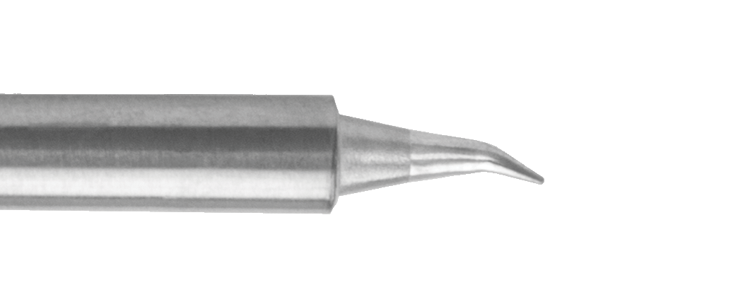 Наконечник ADS 0.4х7.8мм конический изогнутый