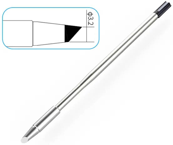 Картридж-наконечник для ST-1509, косой срез 3.2х12мм, 45 град.