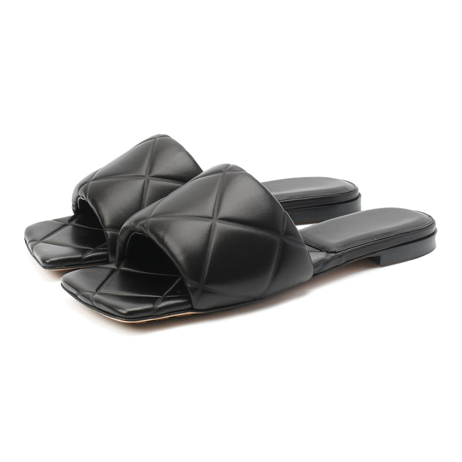 Шлепанцы женские кожаные