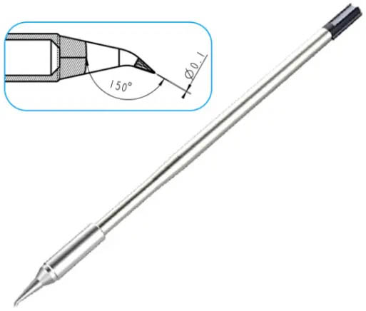 Картридж-наконечник для GT-Y130, конус изогнутый 0.1мм