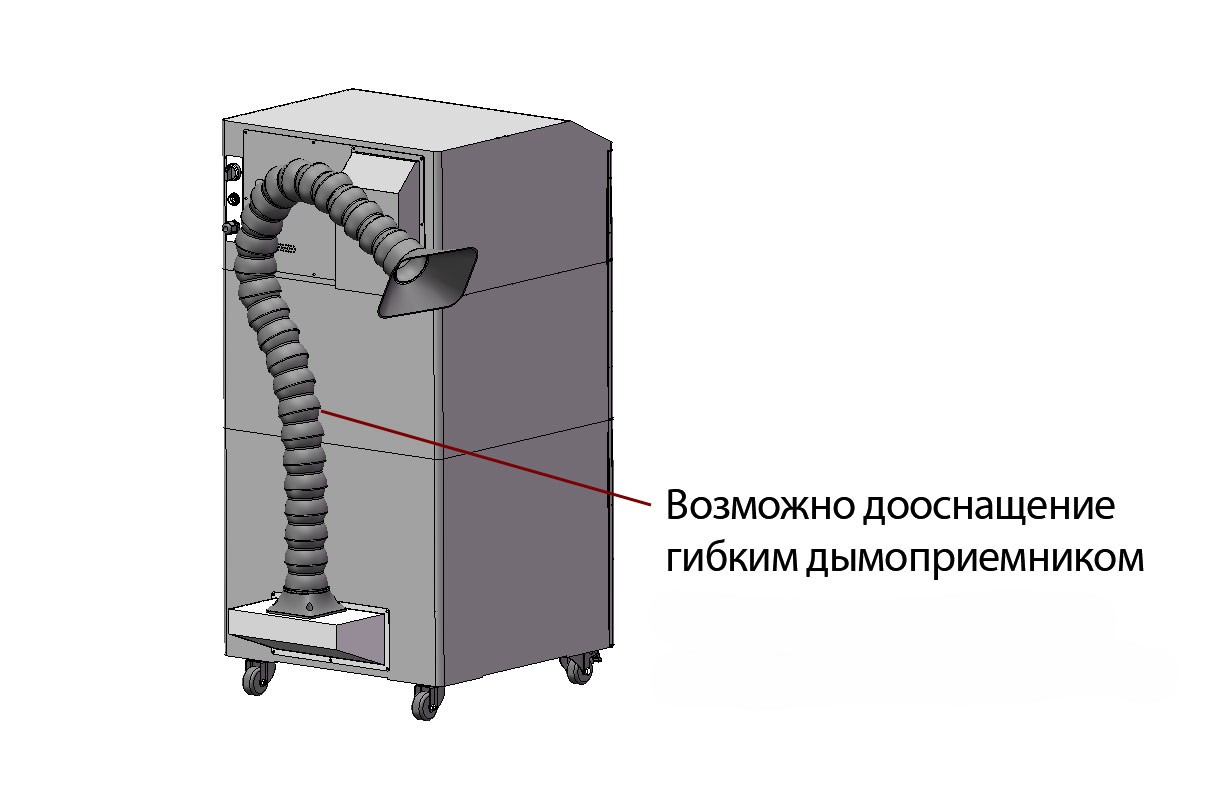 Дымоуловитель PURE-AIR PA-FS800i (150mm)