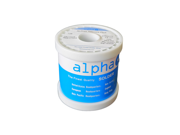 Припой трубчатый ALPHA TELECORE PLUS, 0.5мм, 0.5кг (SN63/PB37, 1.2%, FT-2002) 
