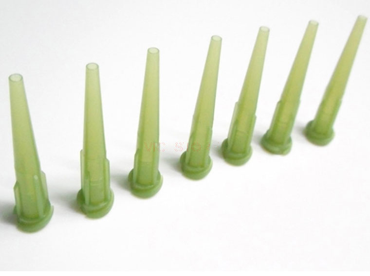 Иглы пластиковые конические TT 14G ID 1.50+/-0.03 Olive (1000 шт)