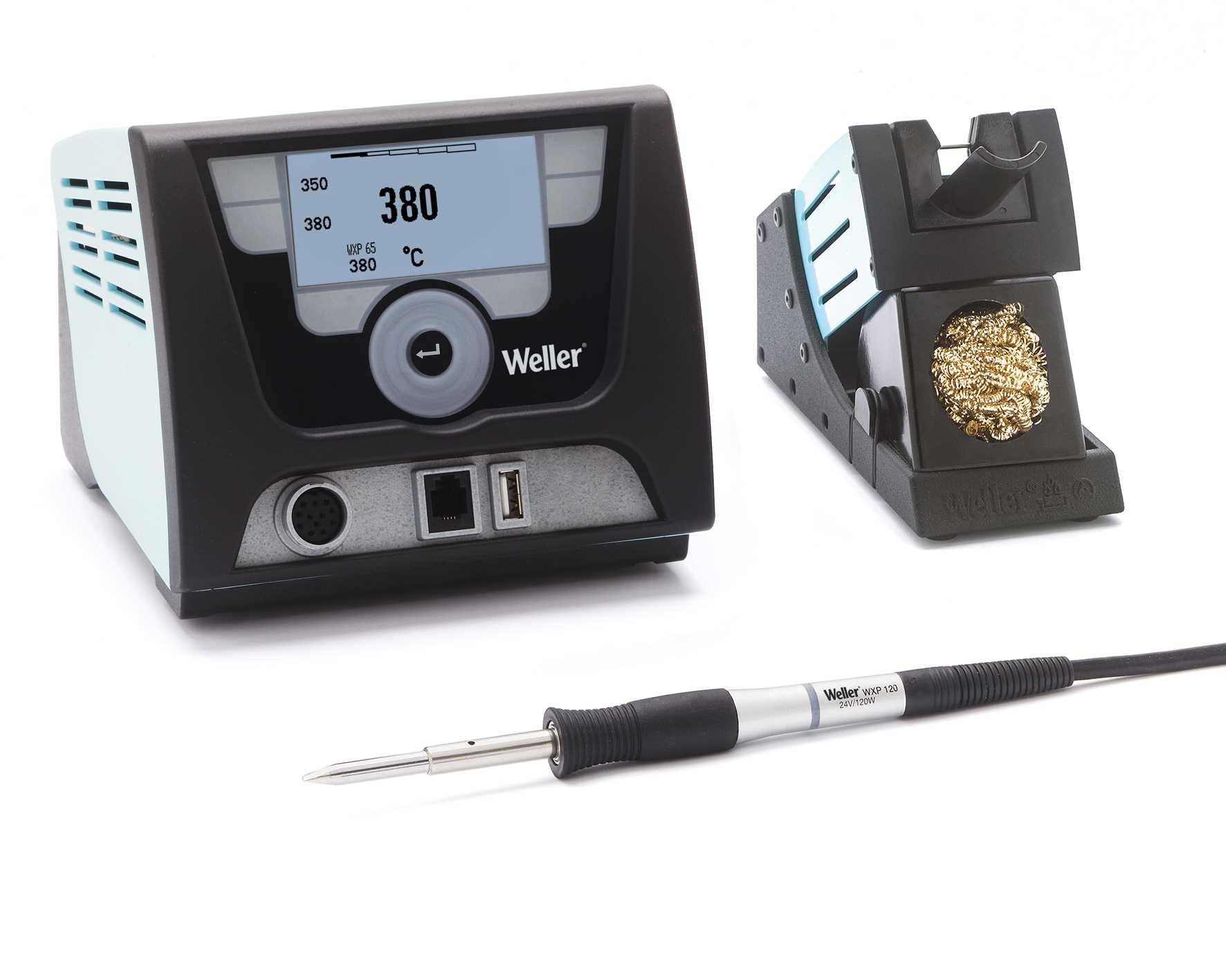 Паяльная станция Weller WX 1010 Set, 200Вт, один канал (WX 1, WXP 120) (снято 01.11.23)