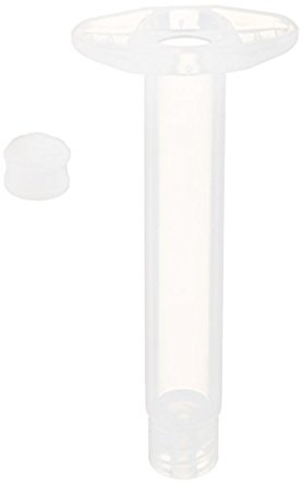 Шприц дозатора бесцветный с белым поршнем 3сс (50шт)